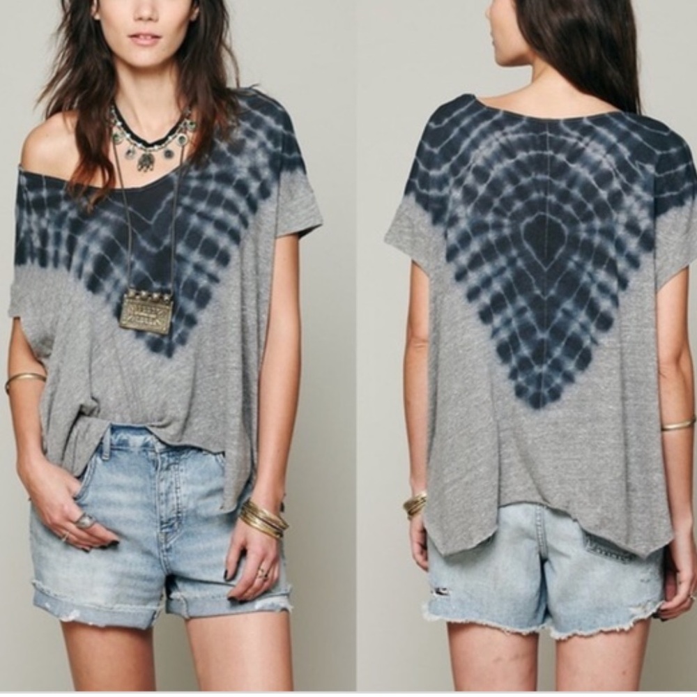 WE THE FREE Tie Dye Top Size M